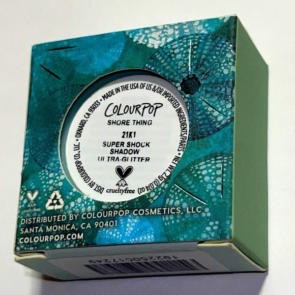 ColourPop Super Shock Eye Shadow in SHORE THiNG - Discontinued Color - Picture 3 of 12